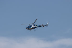 Hélicoptère AS 350 de la Gendarmerie