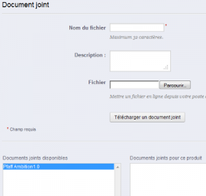 Joindre un document